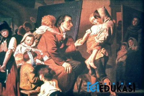 Pestalozzi dan pengungsi: Mendidik anak-anak korban perang di Stans.